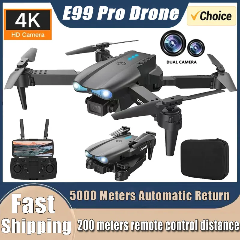 Drone E88Pro Rc 4K - Nuevo E99Pro RC Drone 4K profesional