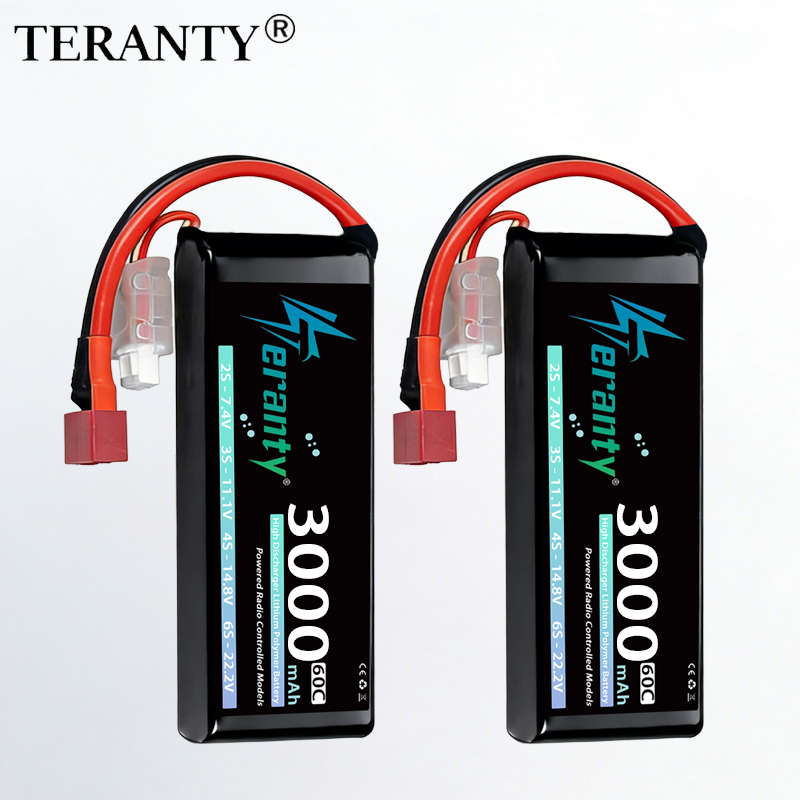 Drone Rc Truck - Batería Lipo TERANTY 2S 3000mAh 7.4V