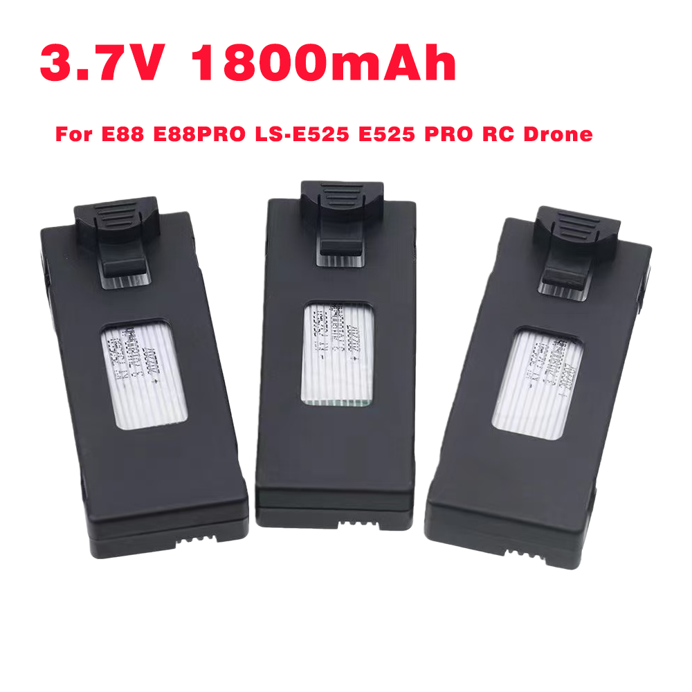 Drone Rc E88 Pro - Batería de 3.7V 1800mAh para Dron