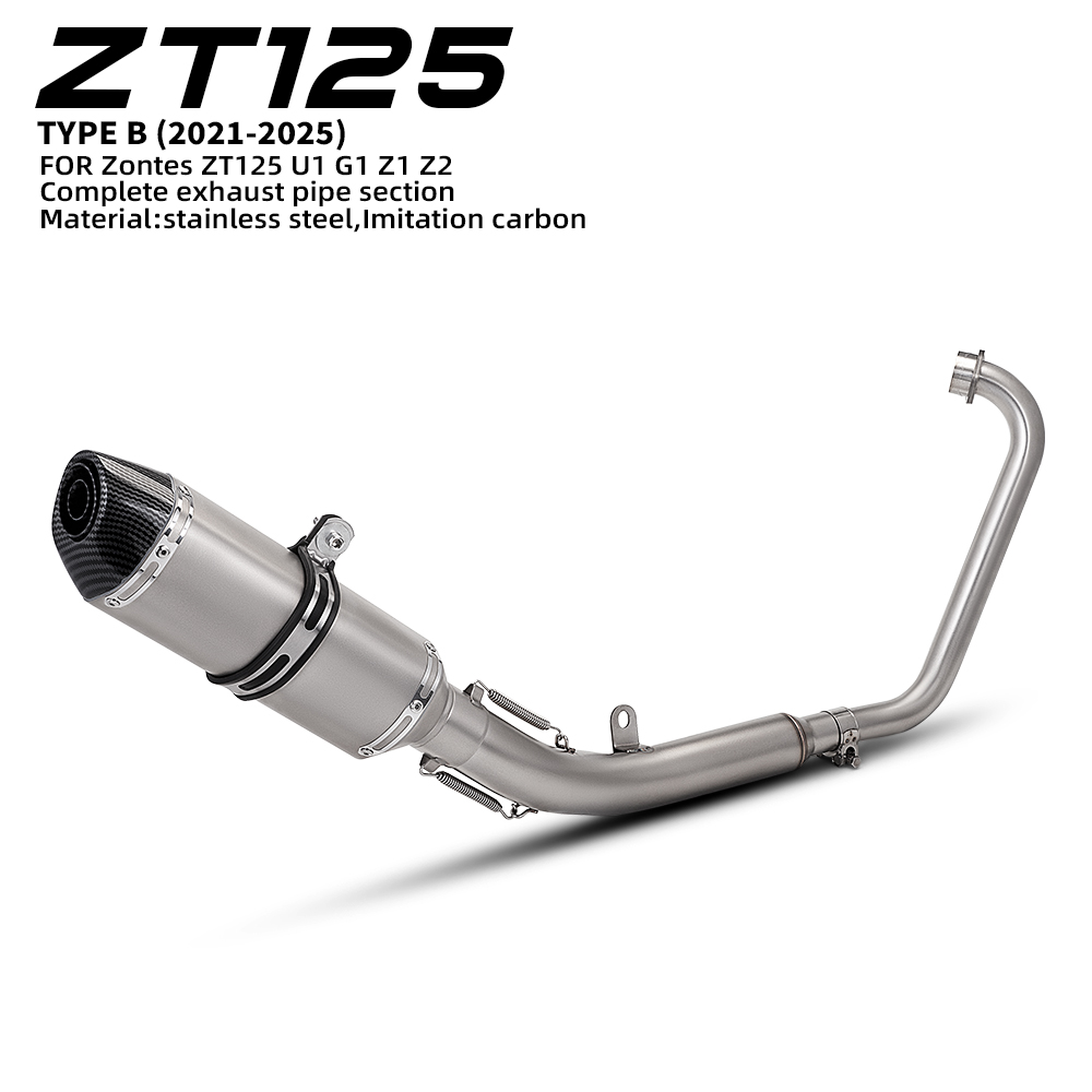 Drone Z1 - Sistema Completo de Escape para Motocicleta,