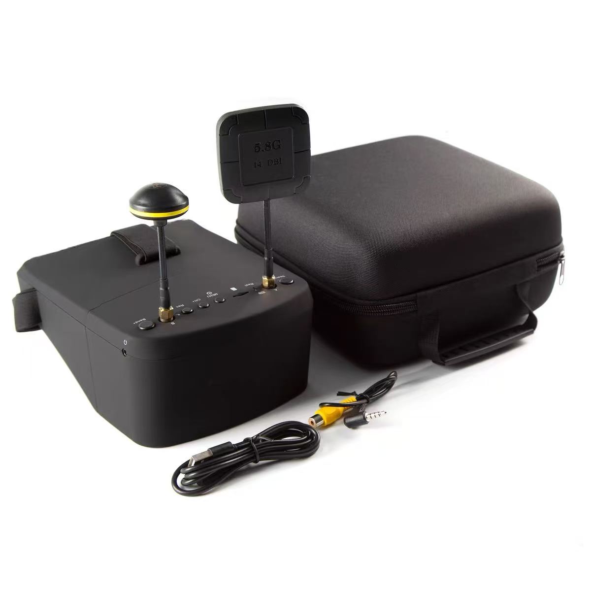 Fpv Goggles Headset - Gafas FPV EV800D con Pantalla Desmontable