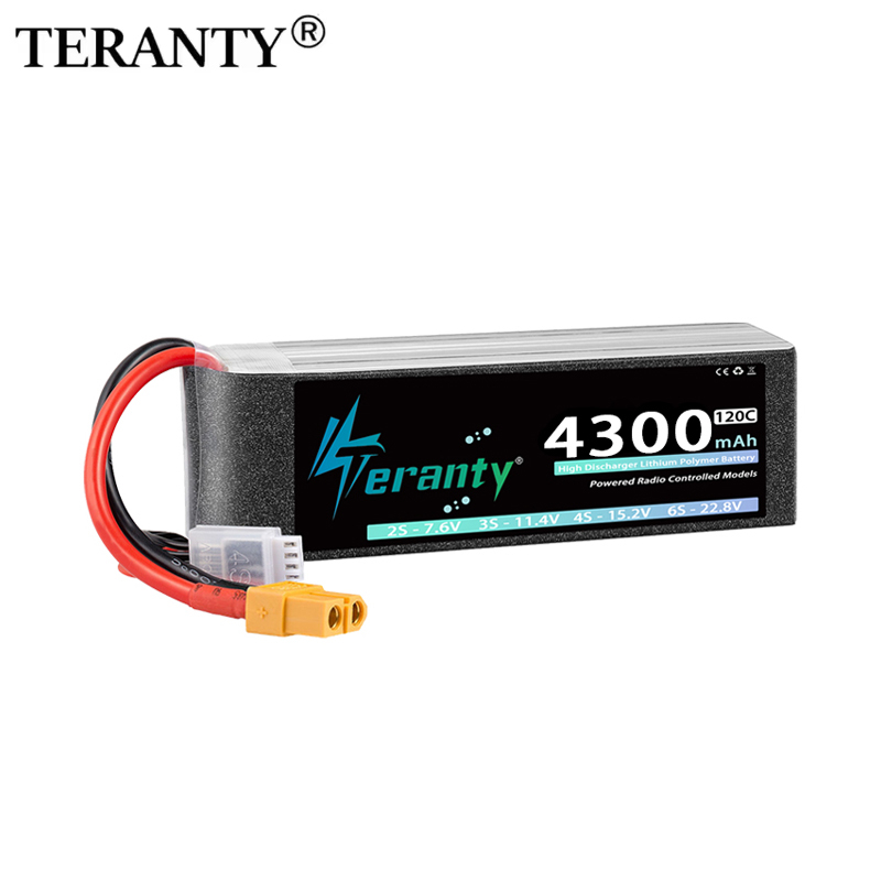 Drone Rc Truck - Batería Lipo TERANTY 4S 4300mAh 14.8V