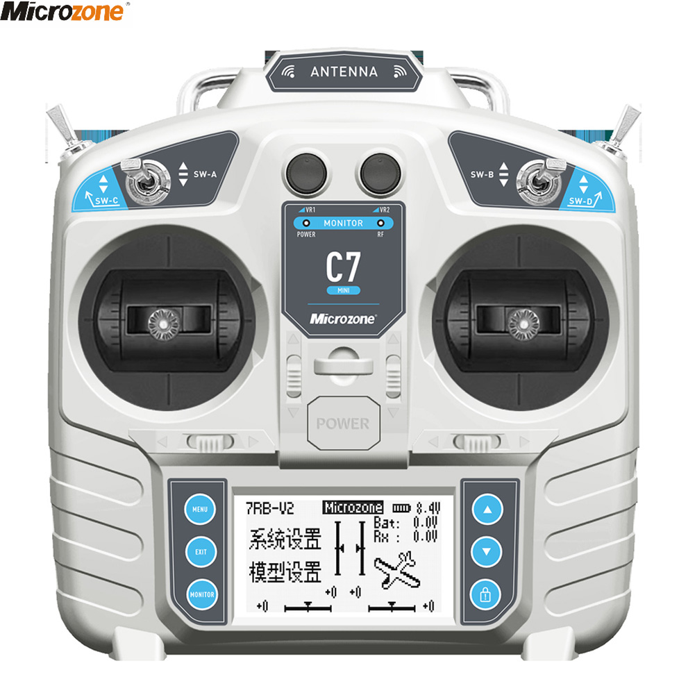 Drone Helicopter Rc - Controlador MicroZone MC7 MINI transmisor C7