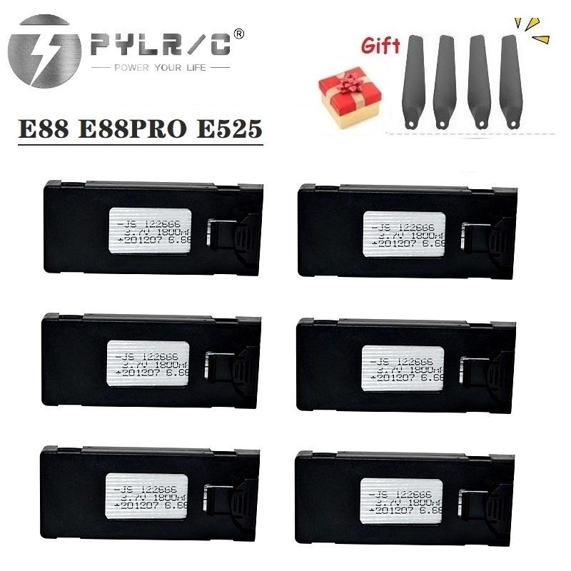 Drone Rc E88 Pro - 1/2/3/5/10 Uds 3,7 V 1800Mah RC