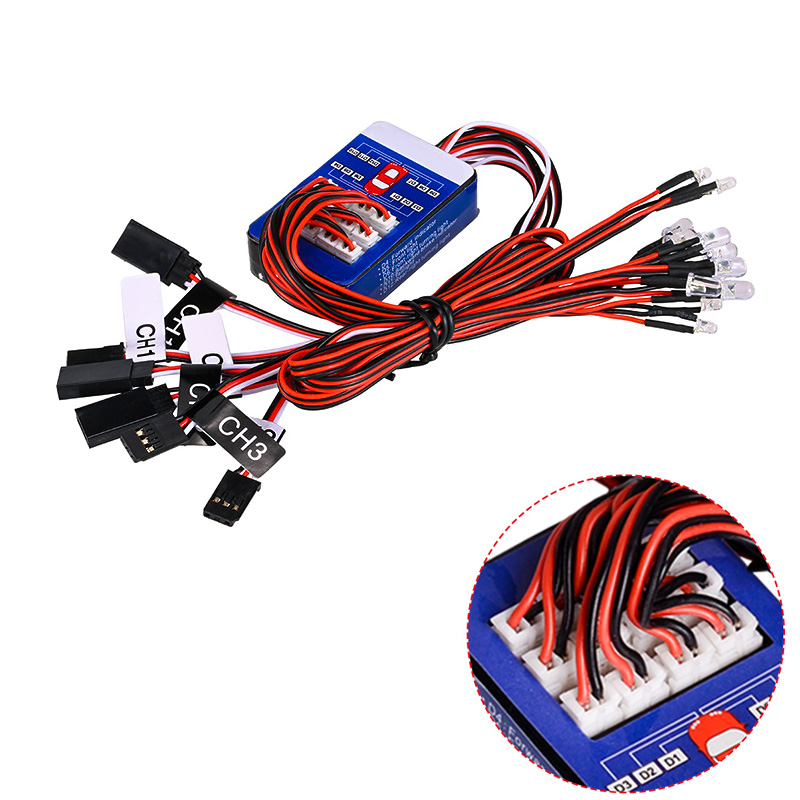 Rc Car Body Shell - Kit de Sistema de Iluminación LED