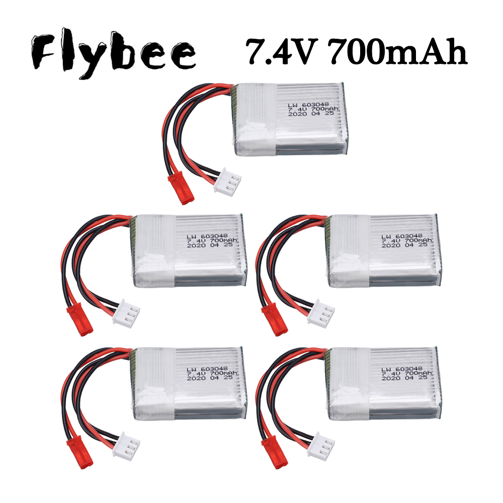 Dron Rc Quadcopter - Batería Lipo de 7,4 V, 700mAh,