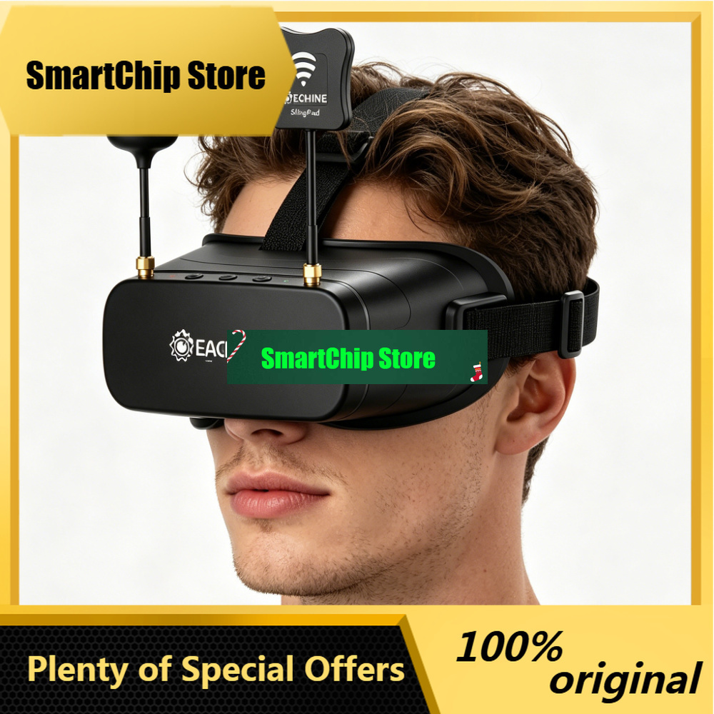 Fpv Goggles Headset - Gafas FPV SmCpEachine EV800DM Varifocal 5.8G