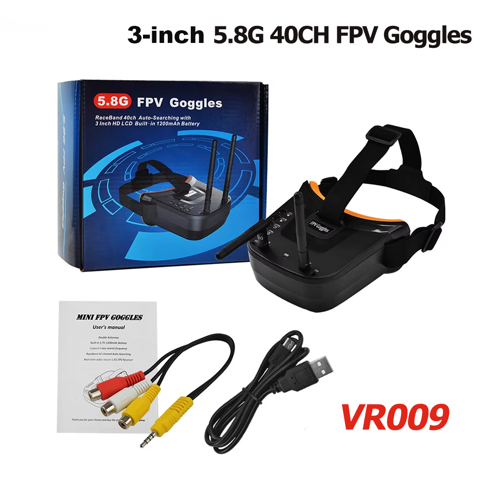 Nano Quad Fpv - Gafas de vídeo VR009 FPV, pantalla