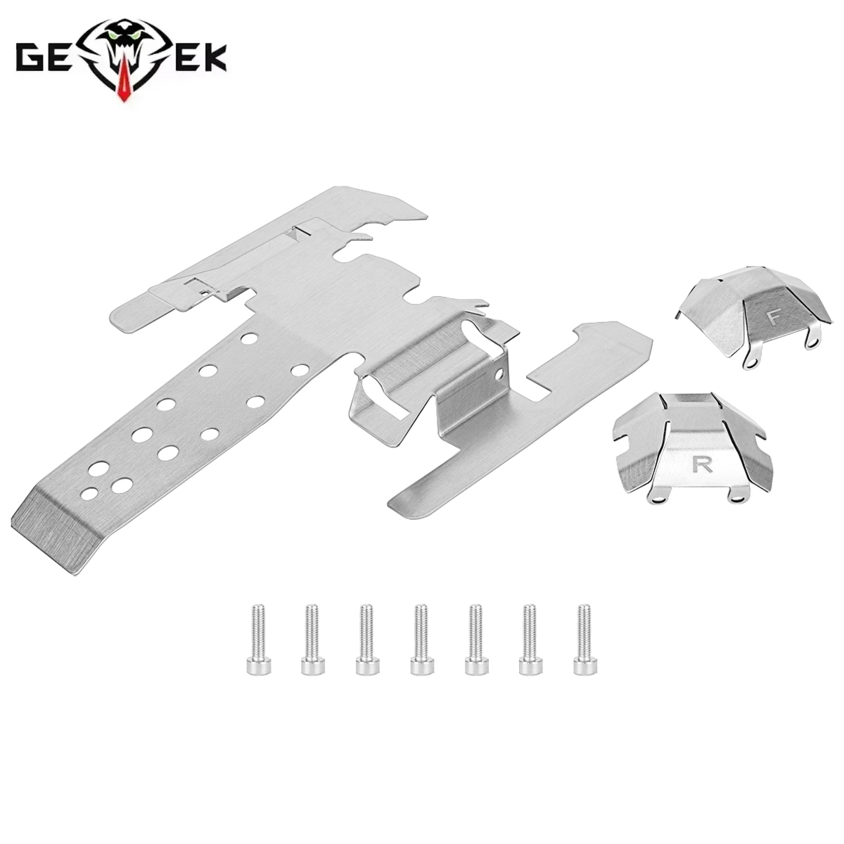 Rc Car Body Shell - Juego de Placas Protectoras de Chasis