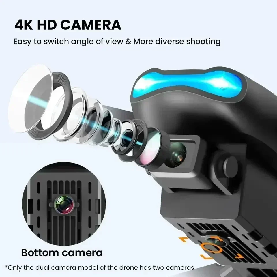 Nuevo E99Pro RC Drone 4K profe - Drone E88Pro Rc 4K reseña y precio