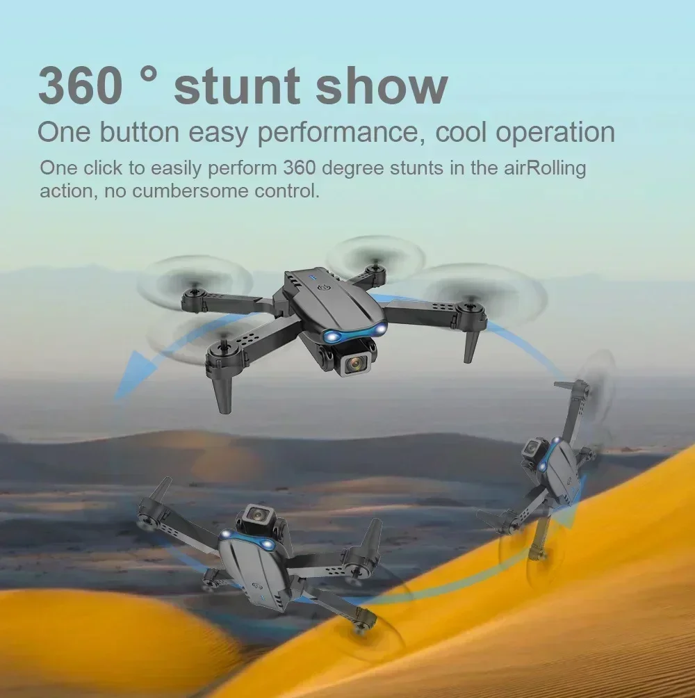 Nuevo E99Pro RC Drone 4K profe - Drone E88Pro Rc 4K reseña y precio