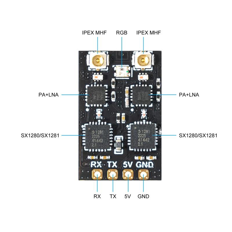 Receptor BETAFPV ELRS 915MHz p - Nano Quad Fpv reseña y precio