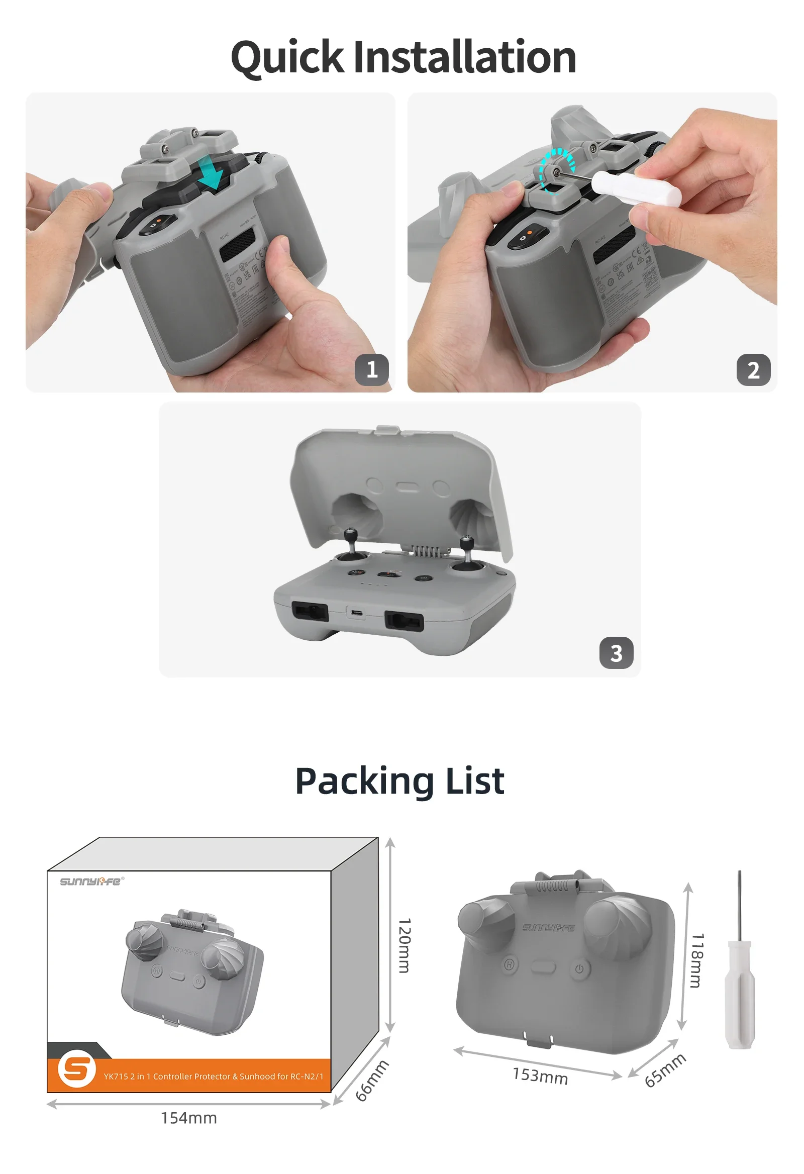 Protector de controlador 2 en  - Drone Dji Rc Mini 3 Pro reseña y precio