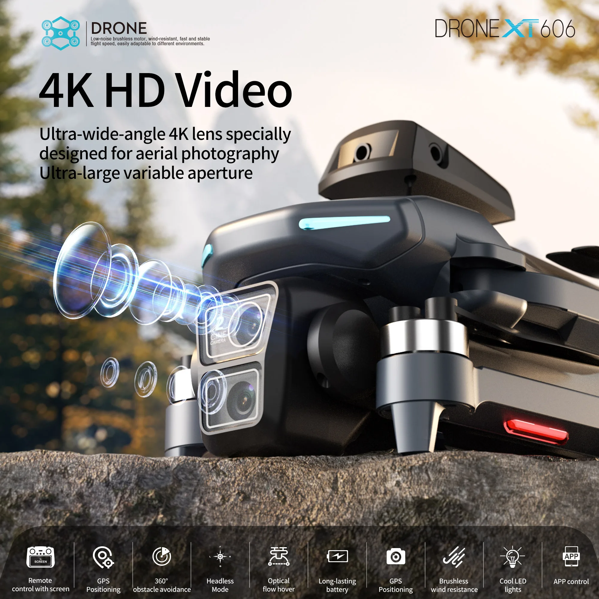 Dron Original XT606 Profesiona - Drone E88Pro Rc 4K reseña y precio