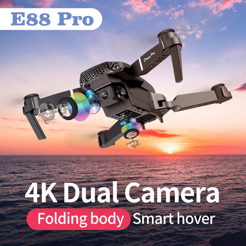Dron profesional E88pro, flujo - Drone Rc E88 Pro reseña y precio