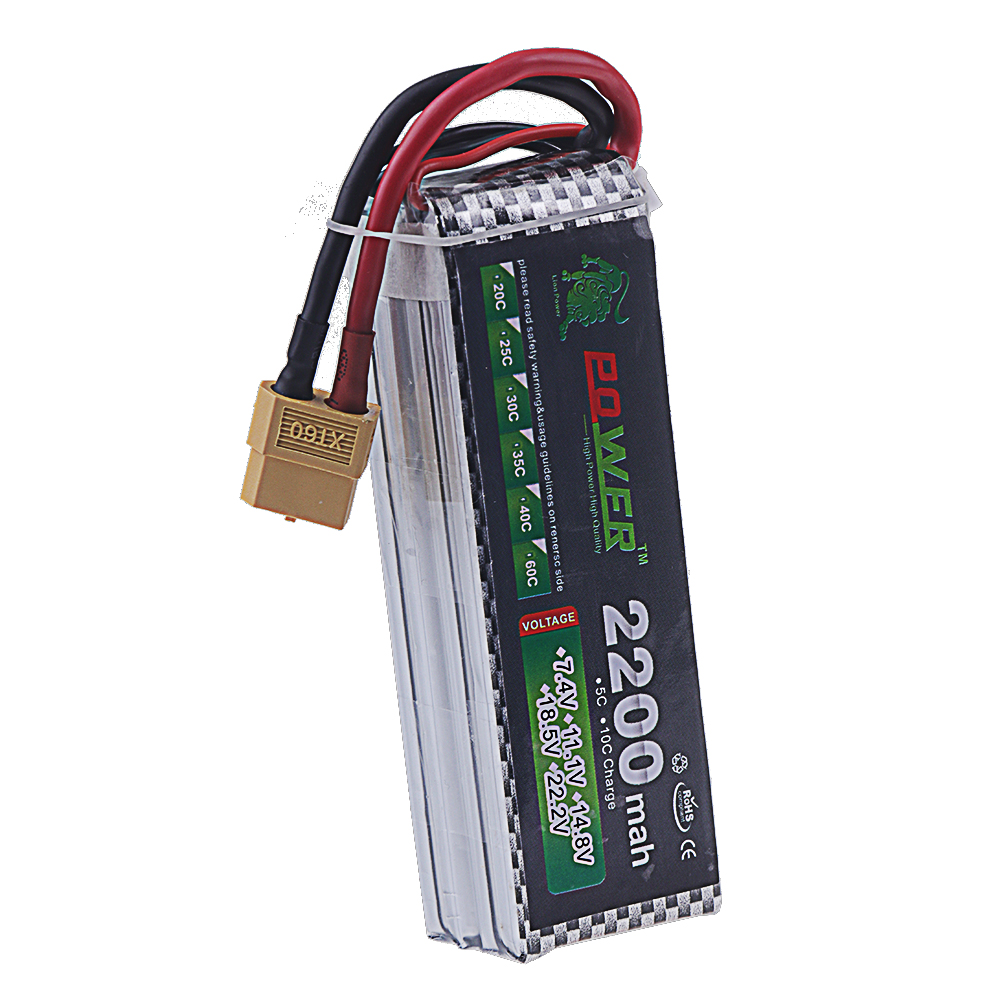 Batería LiPo 4S 2200mAh 60C 14 - Drone Rc Truck reseña y precio