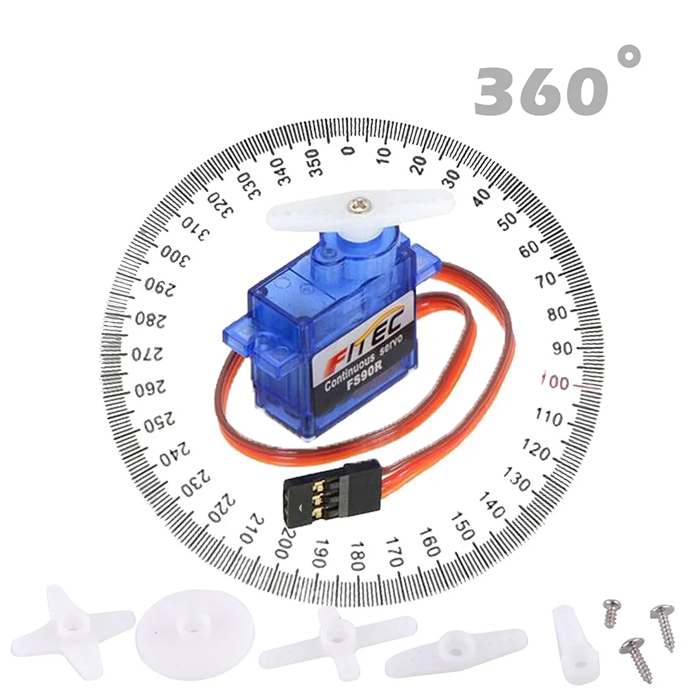 Feetech Mini FS90R Micro Servo - Drone Helicopter Rc reseña y precio