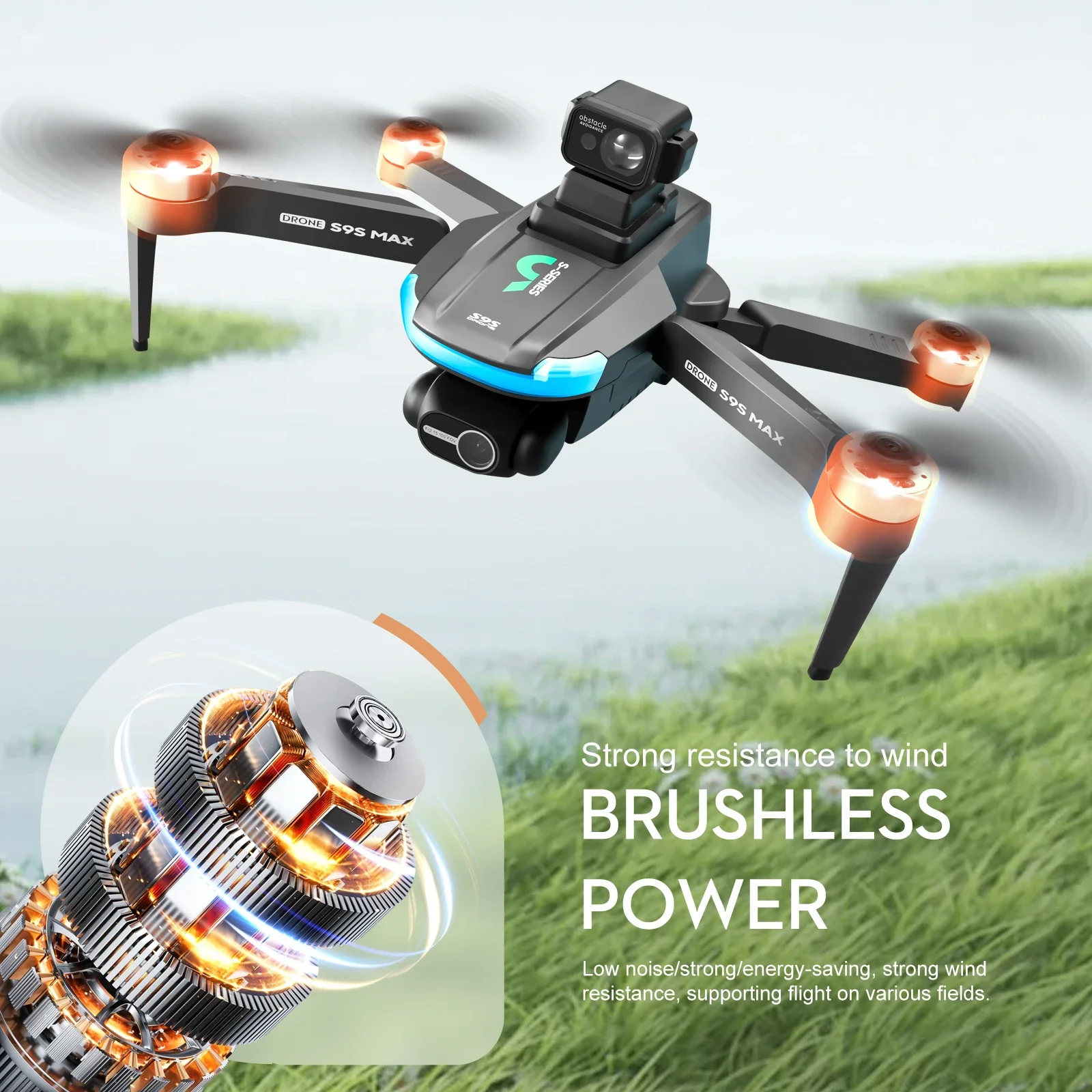Nuevo S9S MAX MINI Drone 4K 2  - Nano Quad Fpv reseña y precio