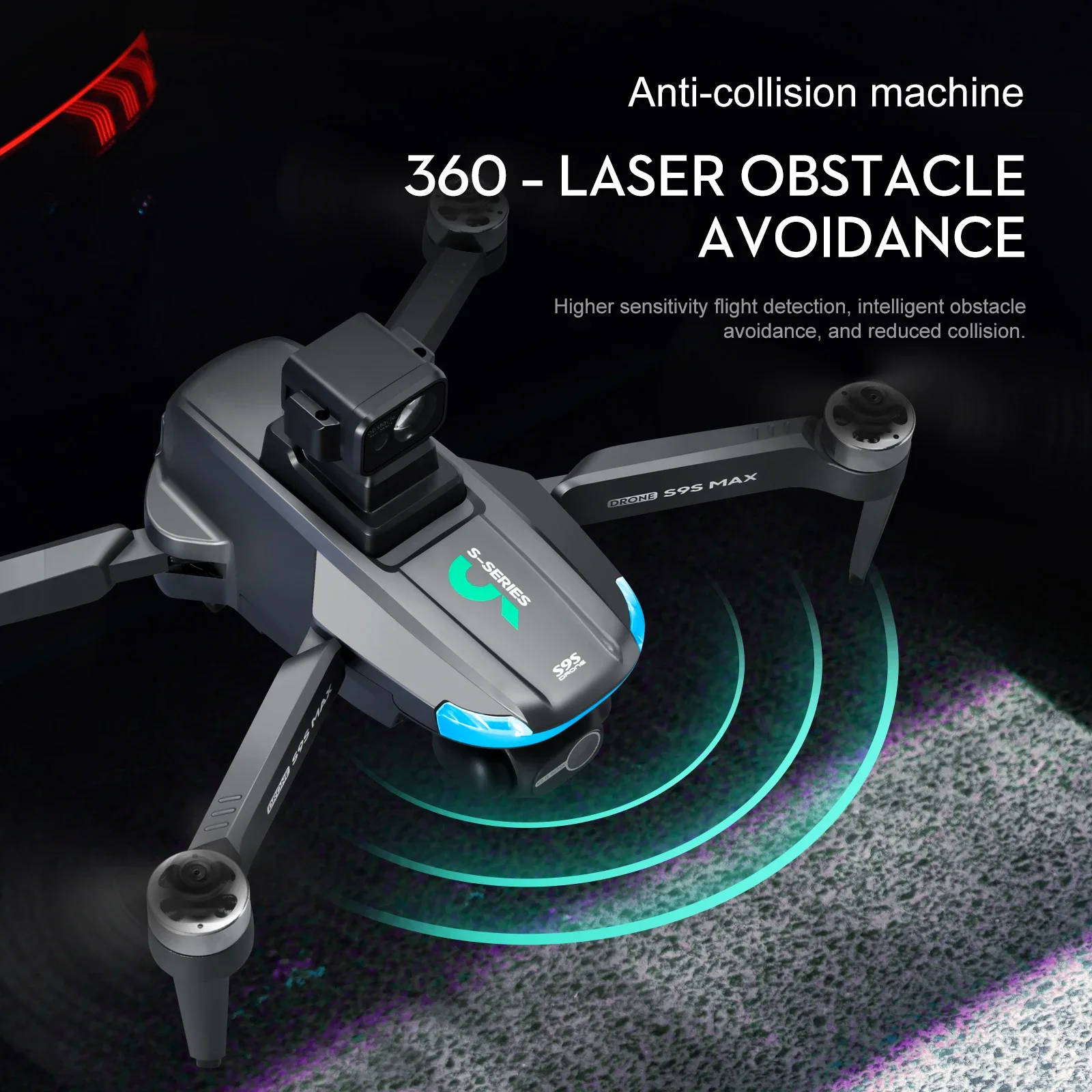 Nuevo S9S MAX MINI Drone 4K 2  - Nano Quad Fpv reseña y precio