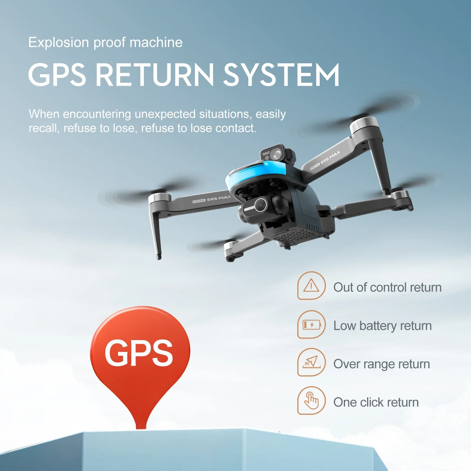 Nuevo S9S MAX MINI Drone 4K 2  - Nano Quad Fpv reseña y precio