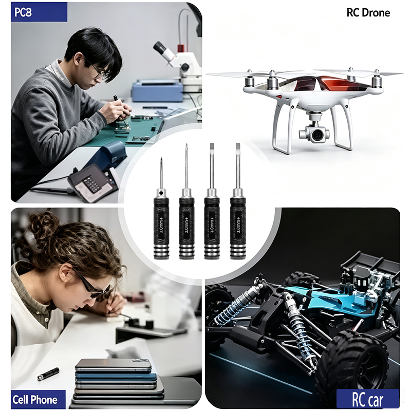 Juego de 4 Destornilladores Pl - Drone Rc Truck reseña y precio