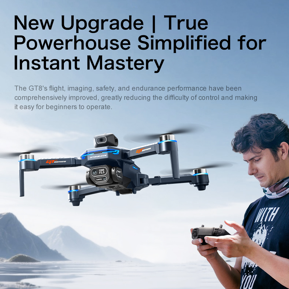 Dron Original GT8 8K Profesion - Drone E88Pro Rc 4K reseña y precio