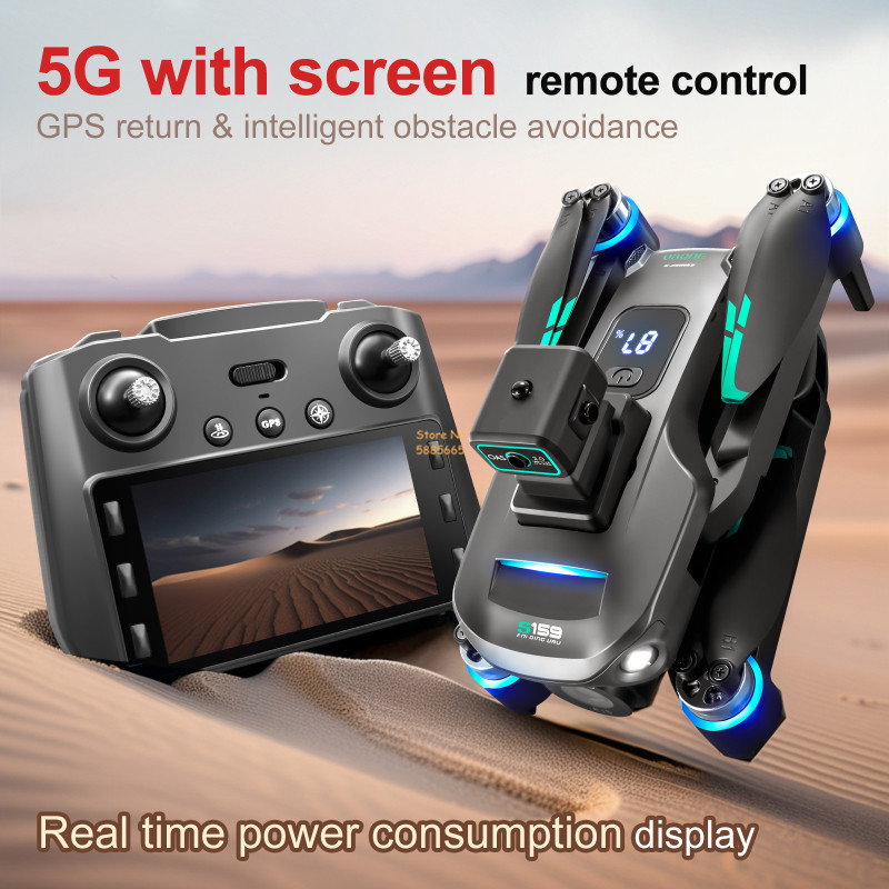 8K Cámara Dual 5G WIFI FPV Con - Nano Quad Fpv reseña y precio