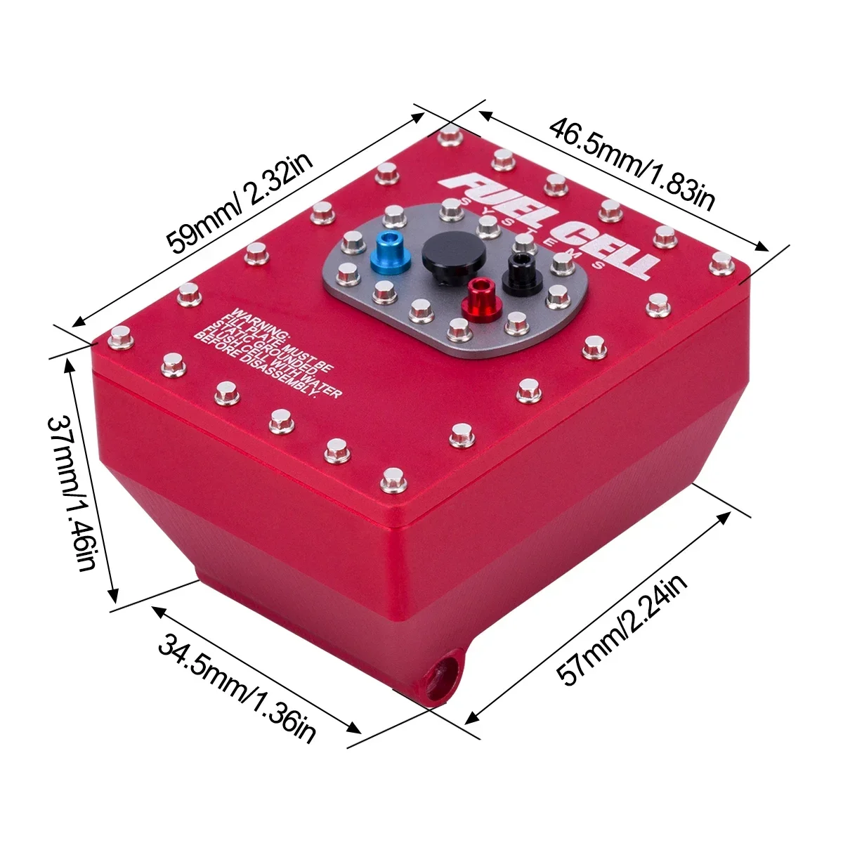 Caja receptora de pila de comb - Rc Car Body Shell reseña y precio