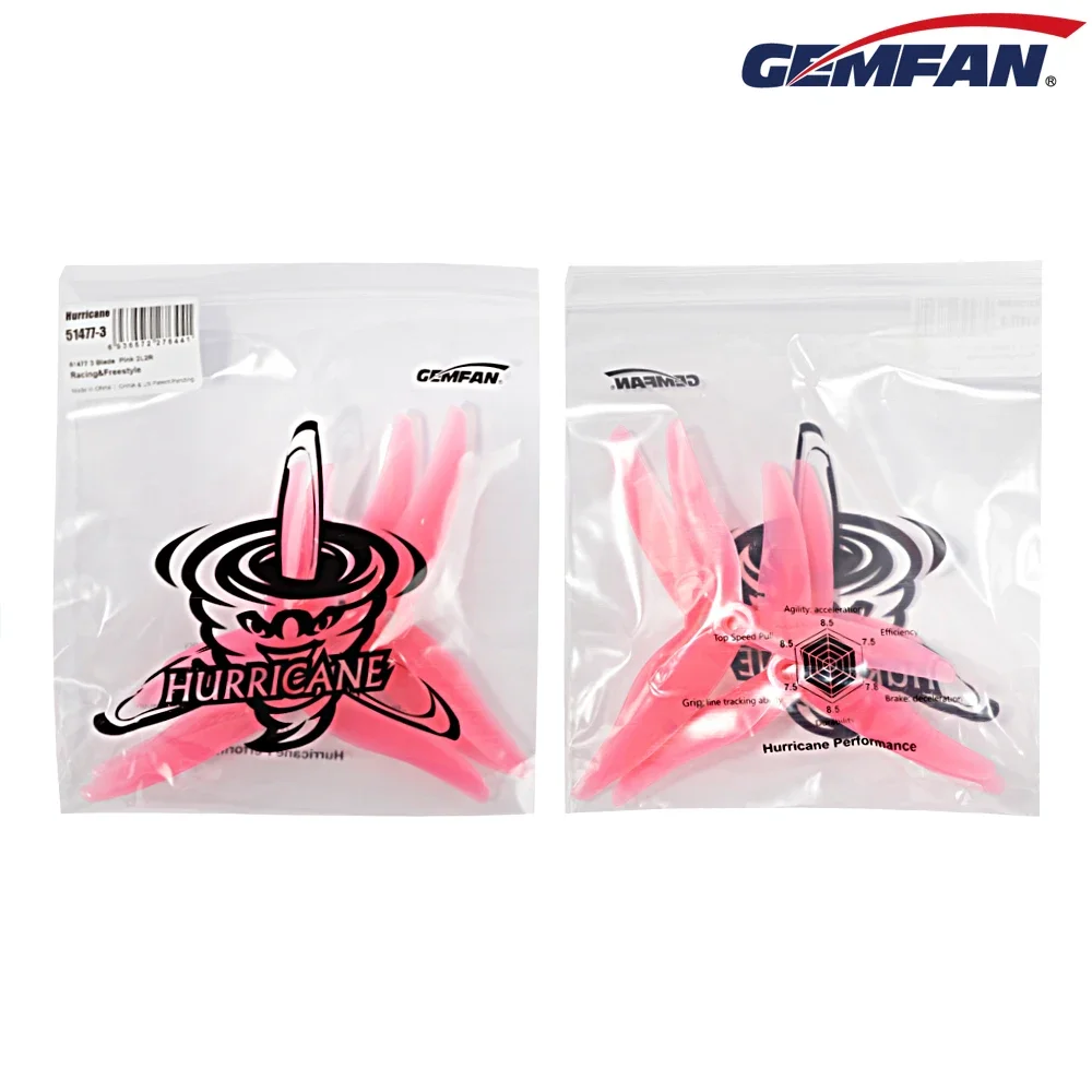 10 pares (10CW + 10CCW) Gemfan - Drone Helicopter Rc reseña y precio
