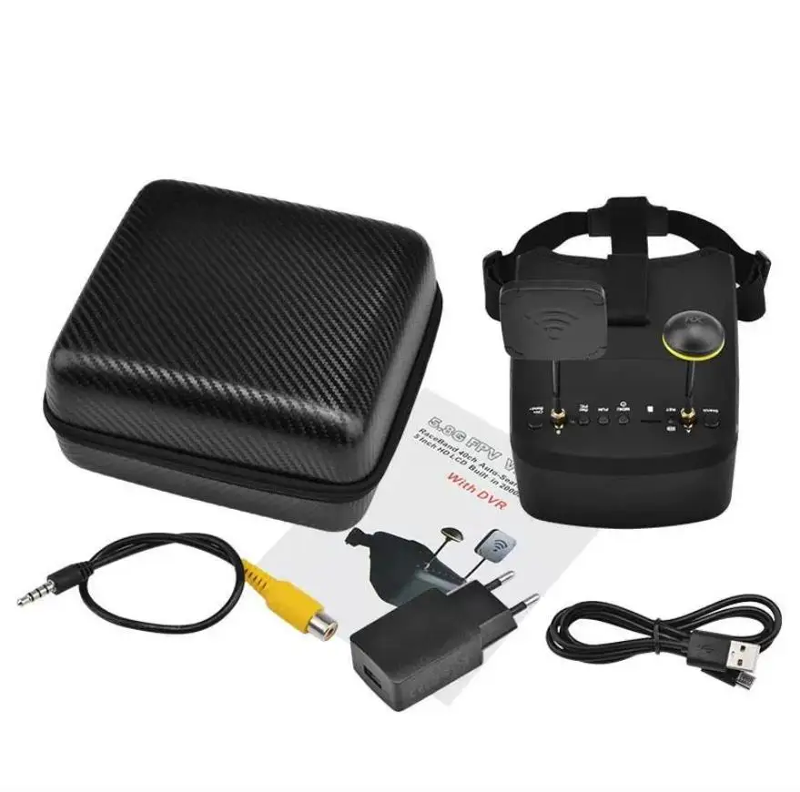 Gafas FPV SmCp5.8G 40CH de 5 P - Fpv Goggles Headset reseña y precio