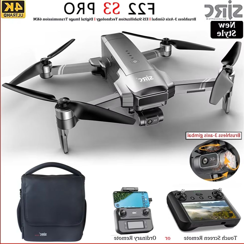 Dron SJRC F22 S3 pro plegable  - Drone Vera Rc reseña y precio