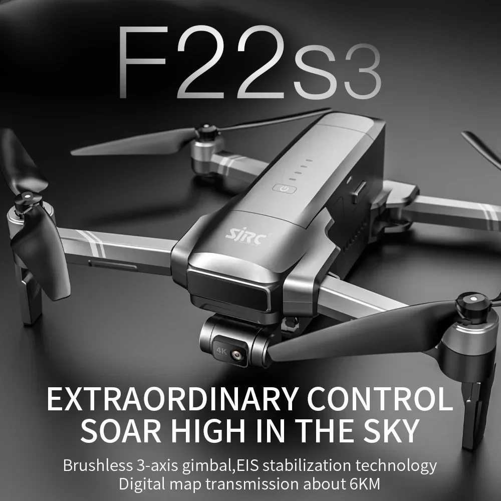 Dron SJRC F22 S3 pro plegable  - Drone Vera Rc reseña y precio