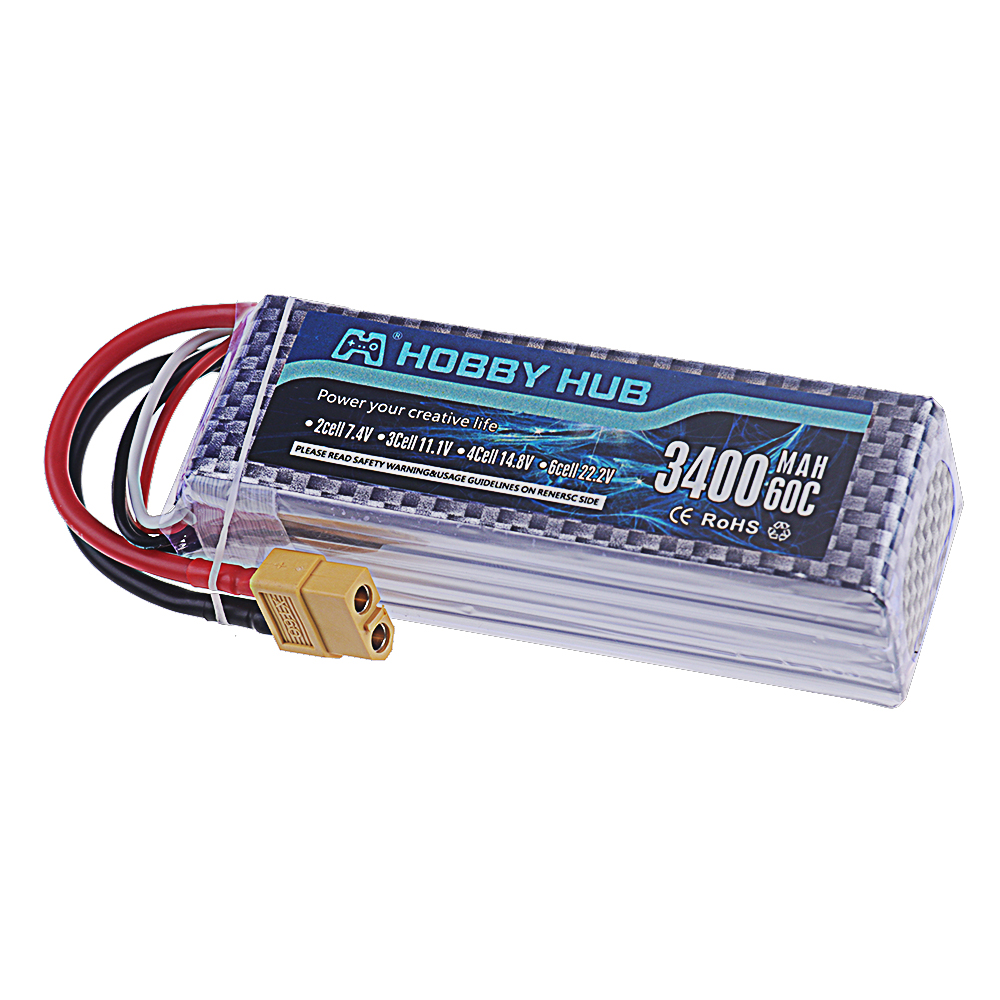 Batería Lipo 3S 11,1 V 3400mAh - Drone Rc Truck reseña y precio