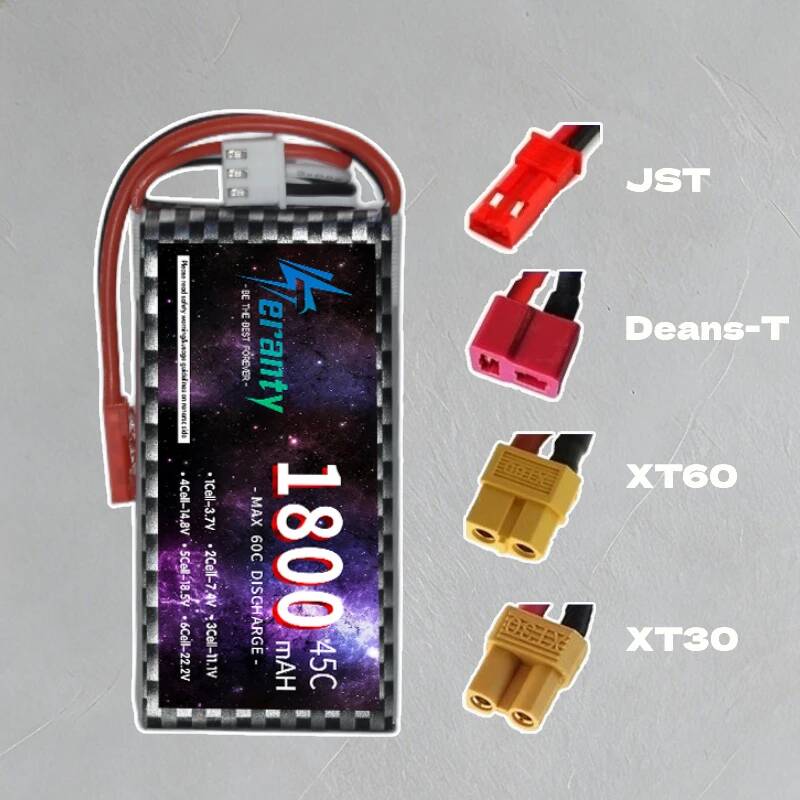 Batería Lipo TERANTY 2S 3S 4S  - Drone Rc Truck reseña y precio