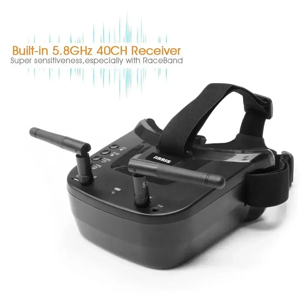 Gafas FPV RoRuSVR009 5.8G 40CH - Fpv Goggles Headset reseña y precio