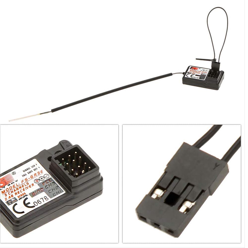 OGRC Flysky FS-GR3E AFHDS rece - Joystick Rc Drone reseña y precio