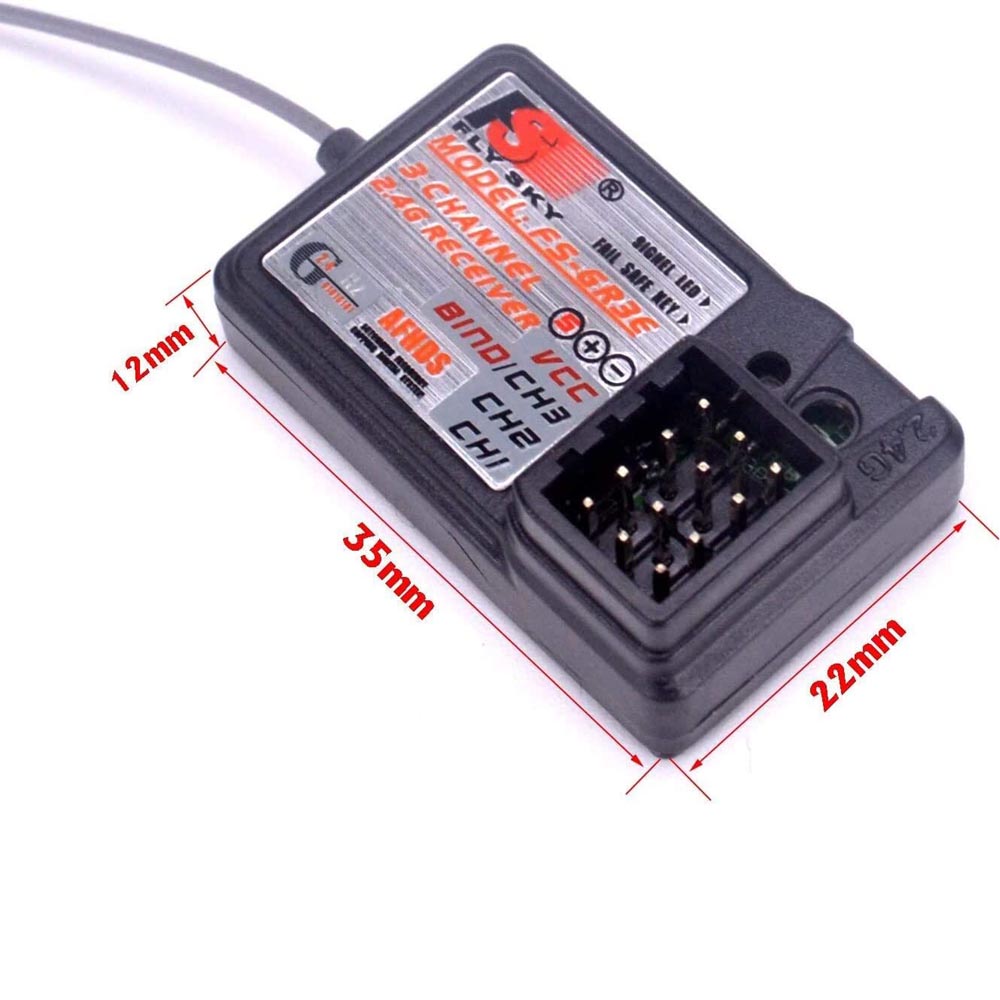 OGRC Flysky FS-GR3E AFHDS rece - Joystick Rc Drone reseña y precio