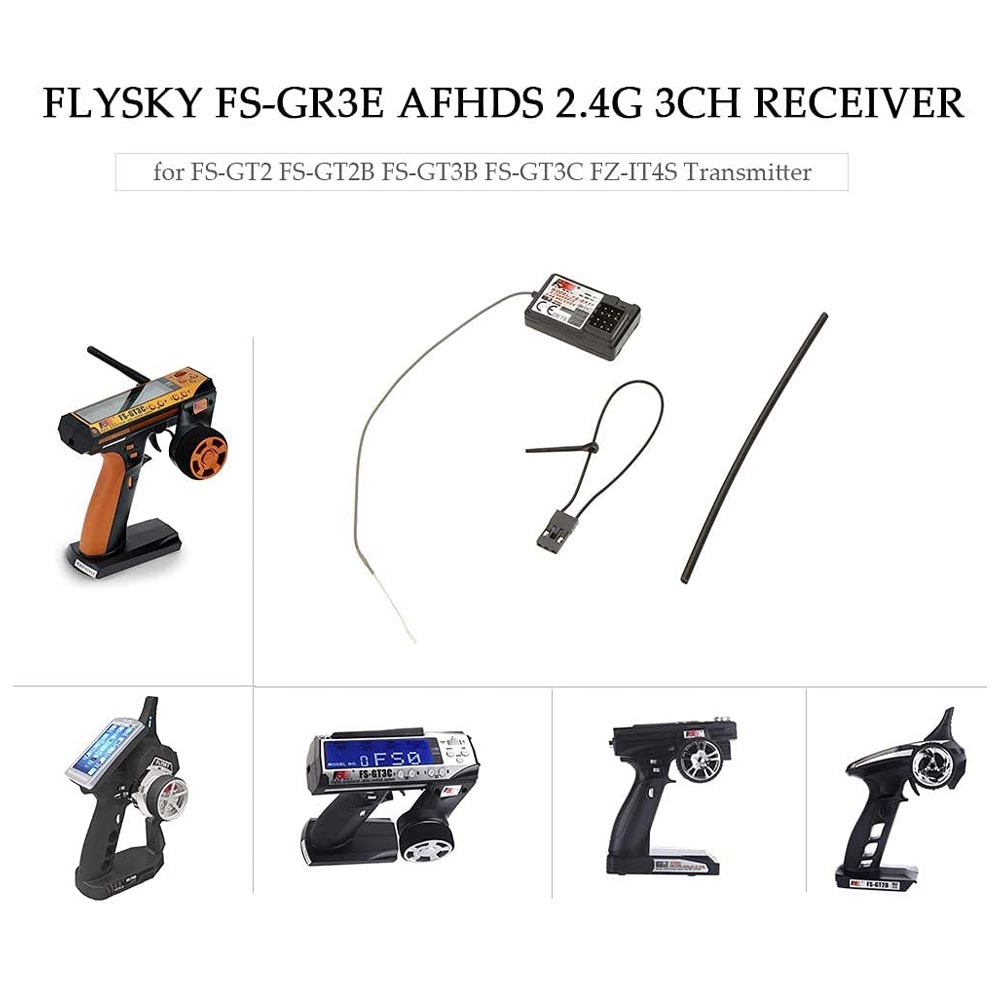 OGRC Flysky FS-GR3E AFHDS rece - Joystick Rc Drone reseña y precio