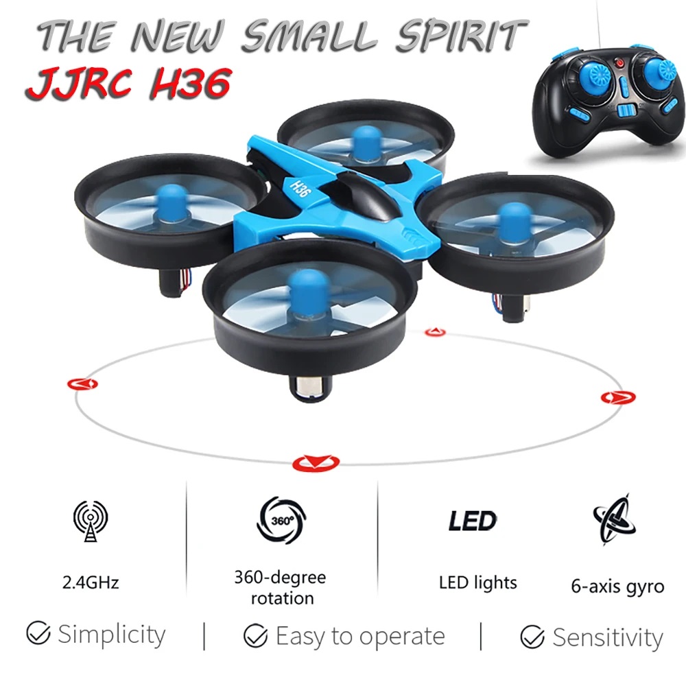 JJRC H36 Mini Drone 4 canales  - Drone Pro Rc Ufo reseña y precio