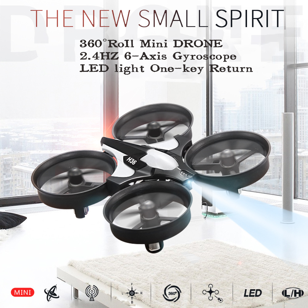 Mini Dron JJRC H36 2.4G de 6 E - Drone Vera Rc reseña y precio