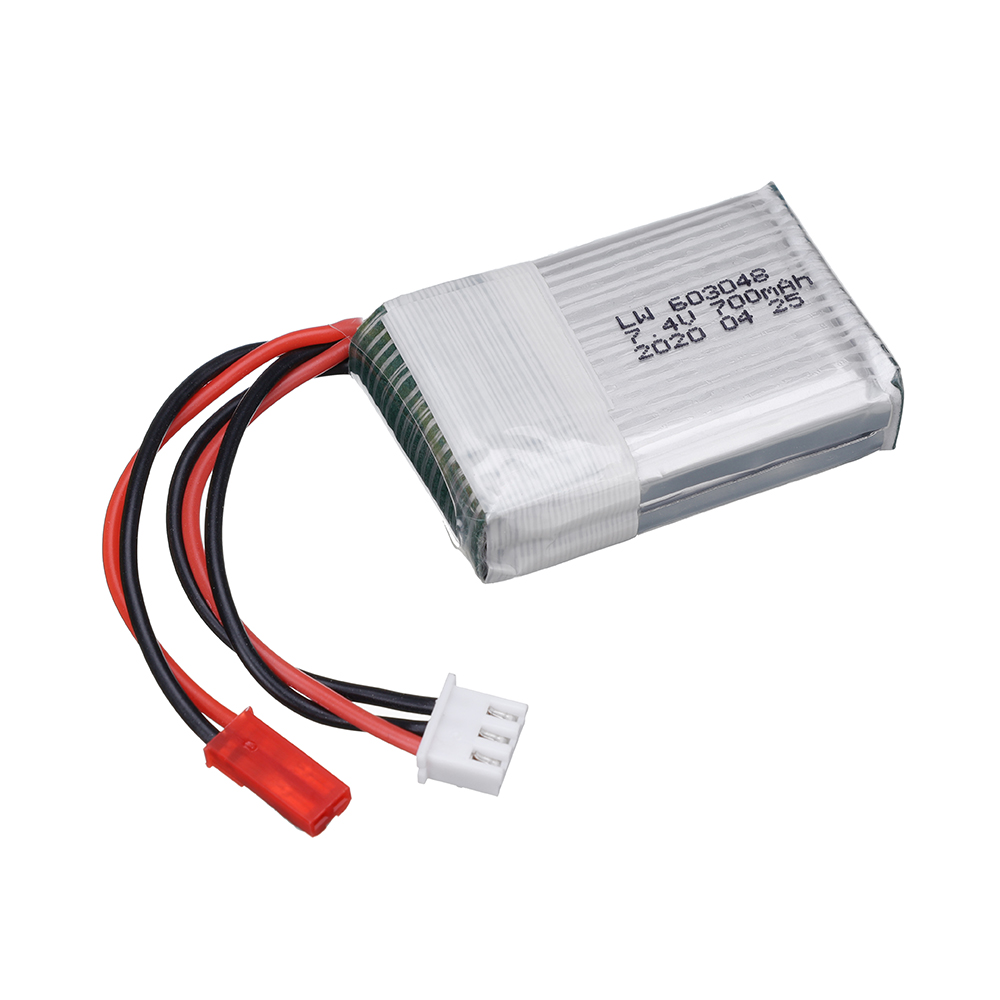 Batería Lipo de 7,4 V, 700mAh, - Dron Rc Quadcopter reseña y precio