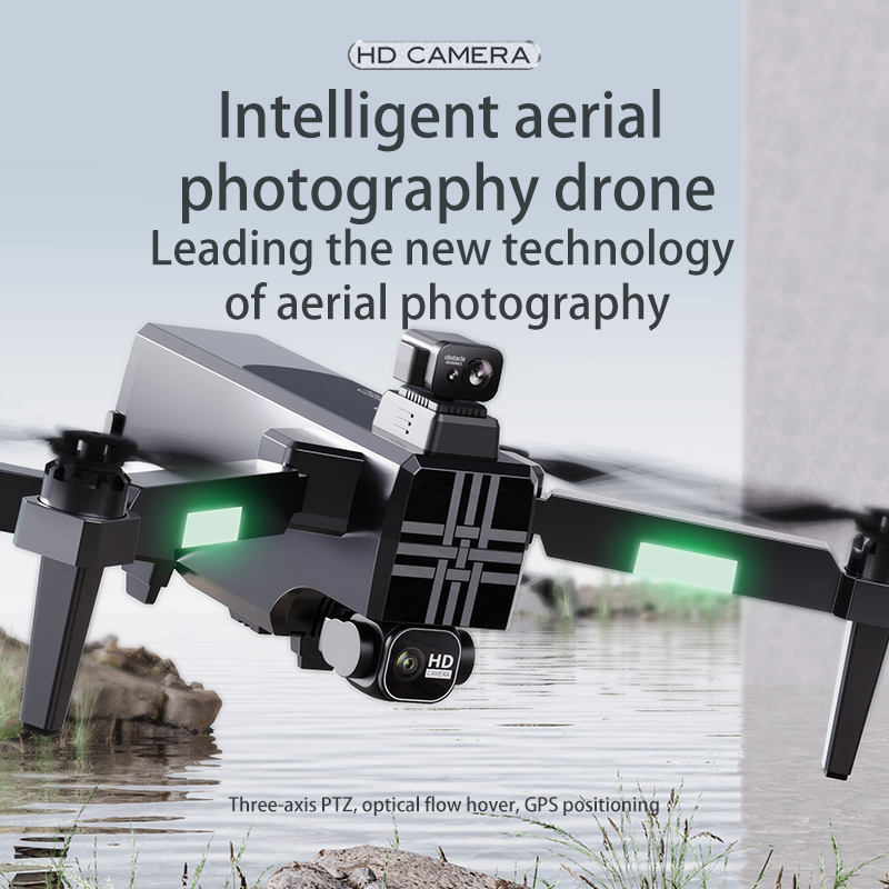 Dron A380 4K HD de tres ejes,  - Drone E88Pro Rc 4K reseña y precio