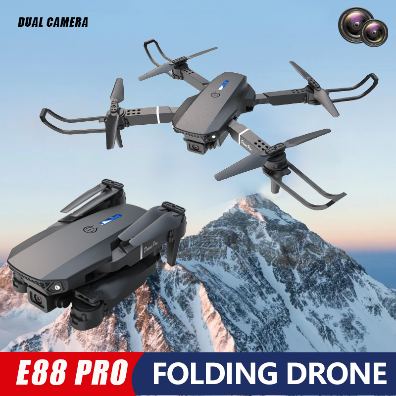 Mini Dron E88 Pro con Cámara D - Drone Rc E88 Pro reseña y precio