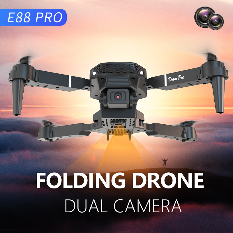 Mini Dron E88 Pro con Cámara D - Drone Rc E88 Pro reseña y precio