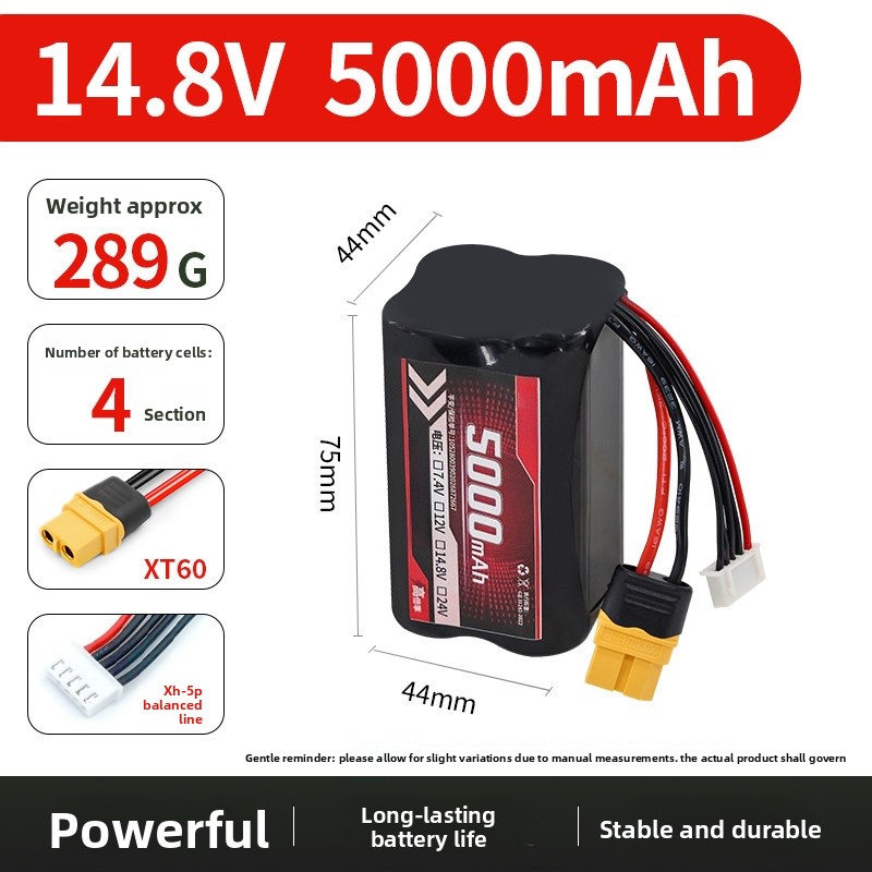 Batería Lipo 2S 4S 6S 5000MAH  - Drone Rc Truck reseña y precio