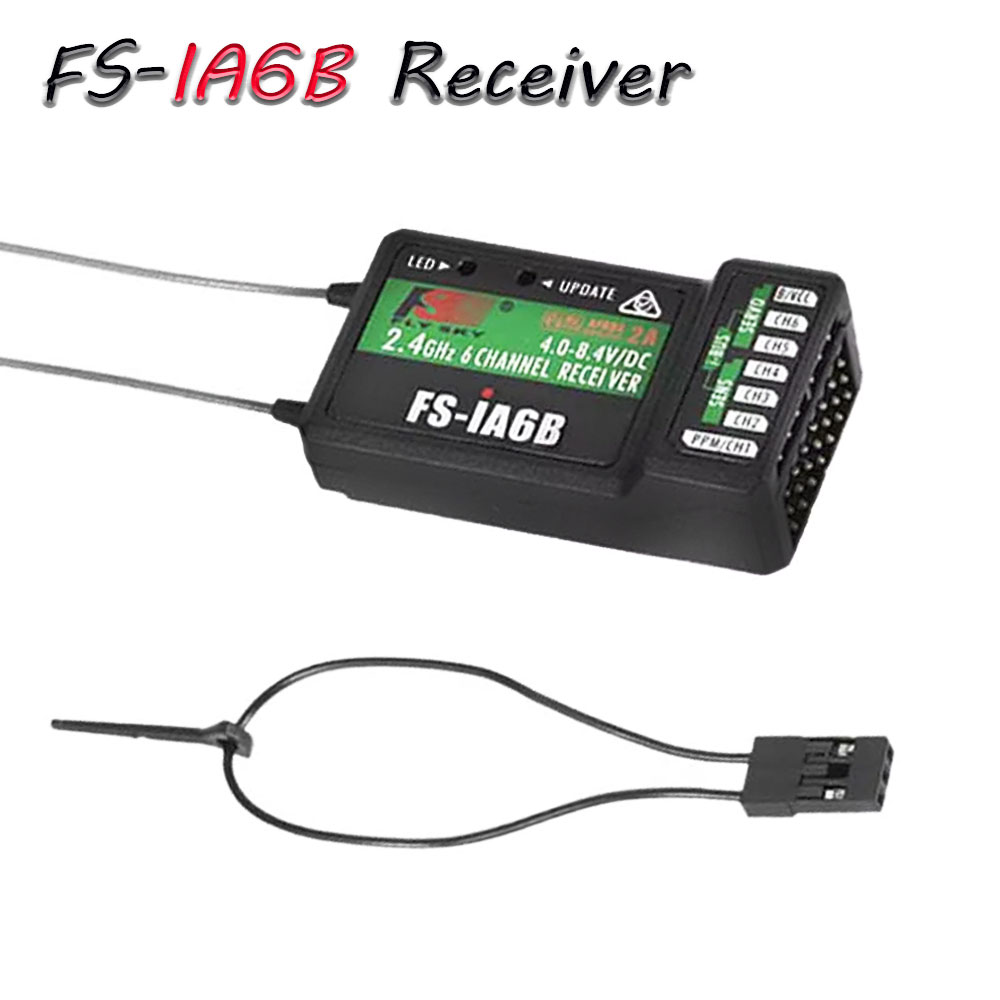 Sistema de Radio FS-i6 6CH 2.4 - Drone Rc Transmitter And Receiver reseña y precio
