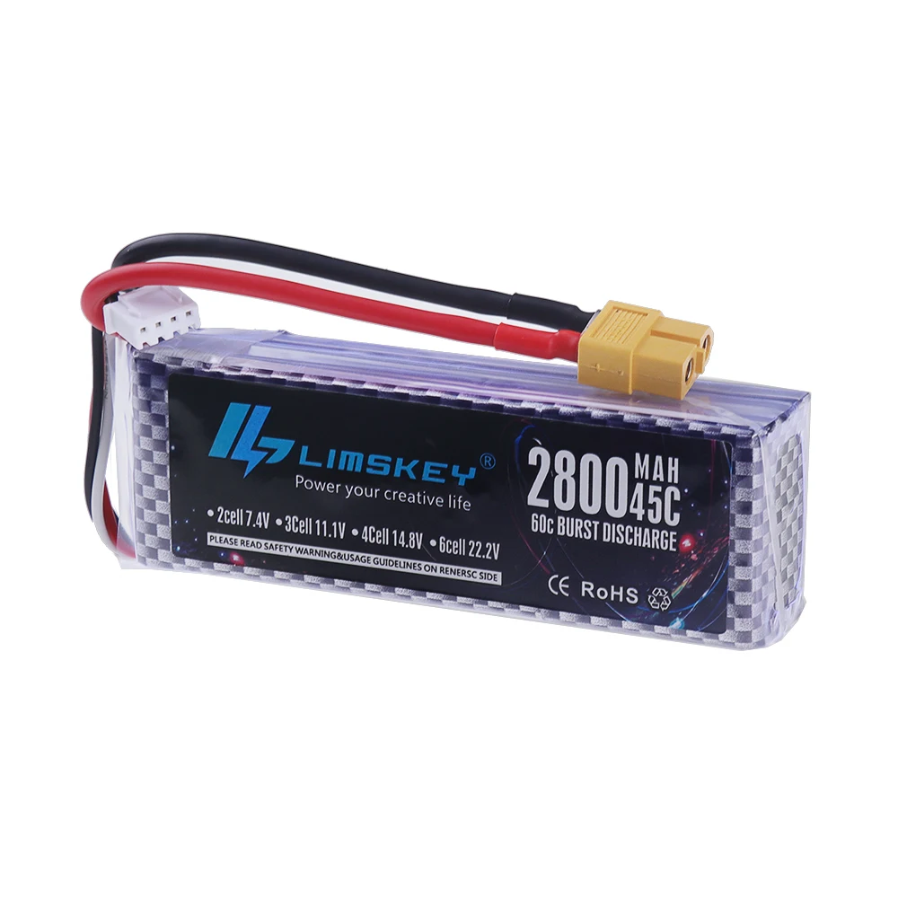 Batería Lipo recargable 3S, 11 - Drone Rc Truck reseña y precio
