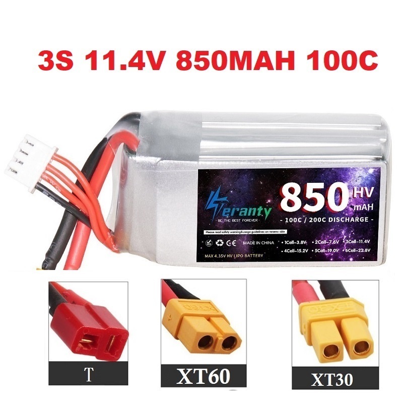 1/2/3 Uds TERANTY 3S 11,4 V ba - Nano Quad Fpv reseña y precio