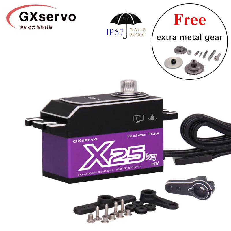 Perfil bajo X25 GX 25KG Servo  - Rc Car Body Shell reseña y precio